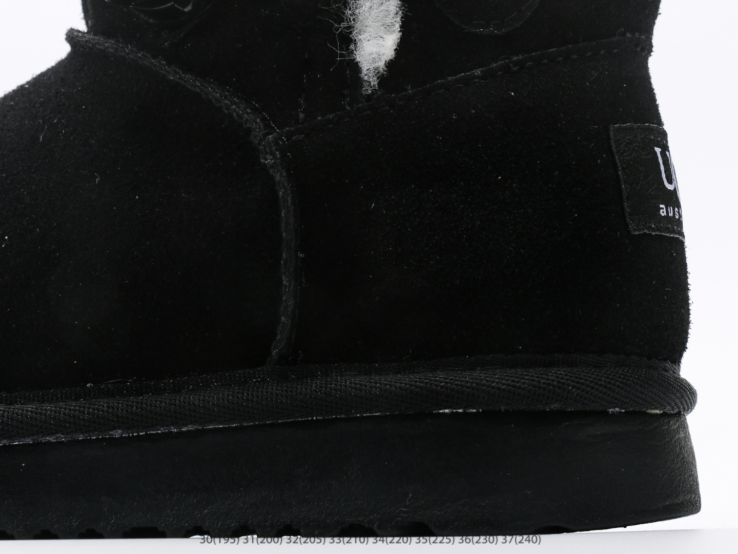 图片[7]-童鞋 UGG Tasman 冬季女士厚底雪地靴 注意：图下方显示为实际脚长，单位毫米[手工测量，可能存在5毫米左右的误差] #28447495444082-选品中心