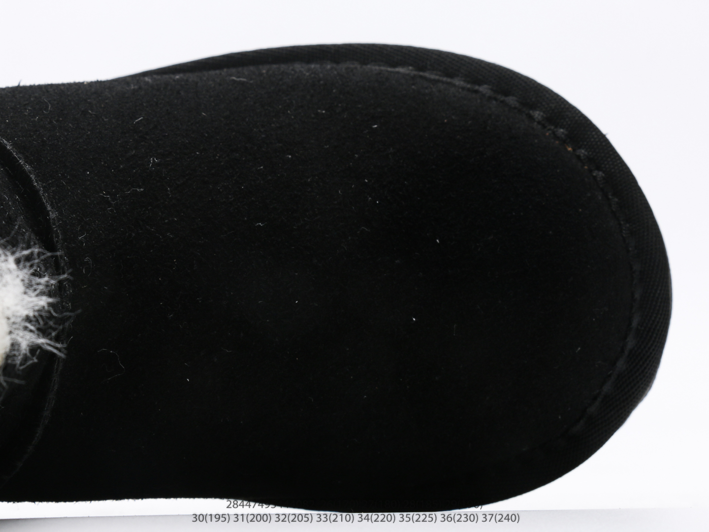 图片[8]-童鞋 UGG Tasman 冬季女士厚底雪地靴 注意：图下方显示为实际脚长，单位毫米[手工测量，可能存在5毫米左右的误差] #28447495444082-选品中心