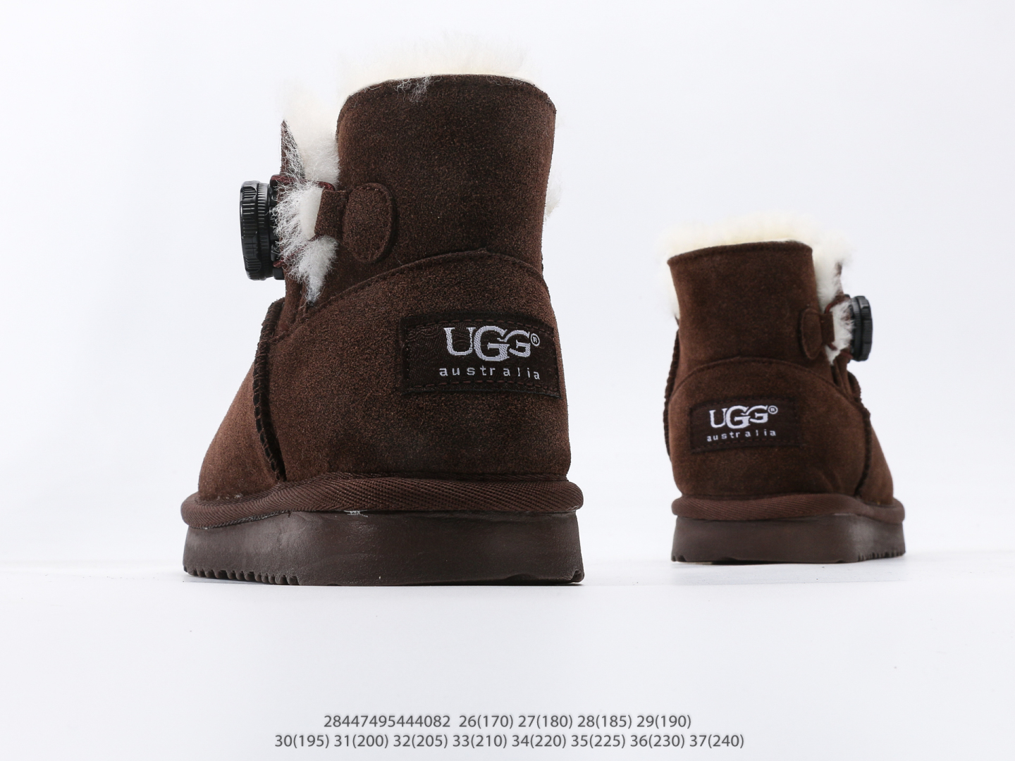 图片[6]-童鞋 UGG Tasman 冬季女士厚底雪地靴 注意：图下方显示为实际脚长，单位毫米[手工测量，可能存在5毫米左右的误差] #28447495444082-选品中心