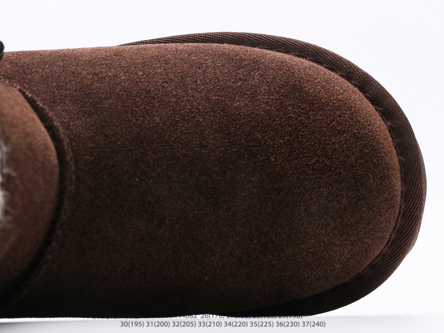 图片[8]-童鞋 UGG Tasman 冬季女士厚底雪地靴 注意：图下方显示为实际脚长，单位毫米[手工测量，可能存在5毫米左右的误差] #28447495444082-选品中心