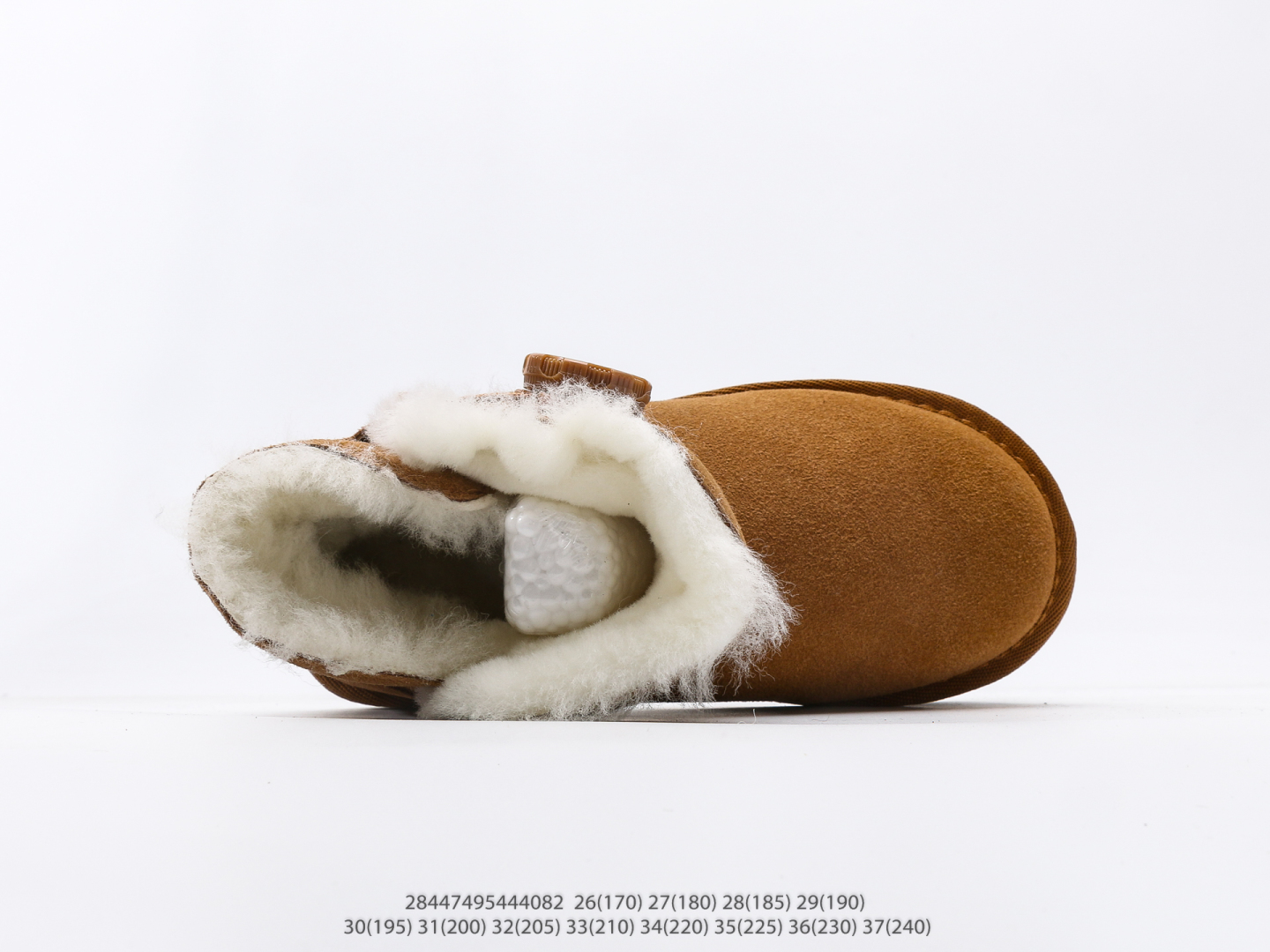 图片[3]-童鞋 UGG Tasman 冬季女士厚底雪地靴 注意：图下方显示为实际脚长，单位毫米[手工测量，可能存在5毫米左右的误差] #28447495444082-选品中心