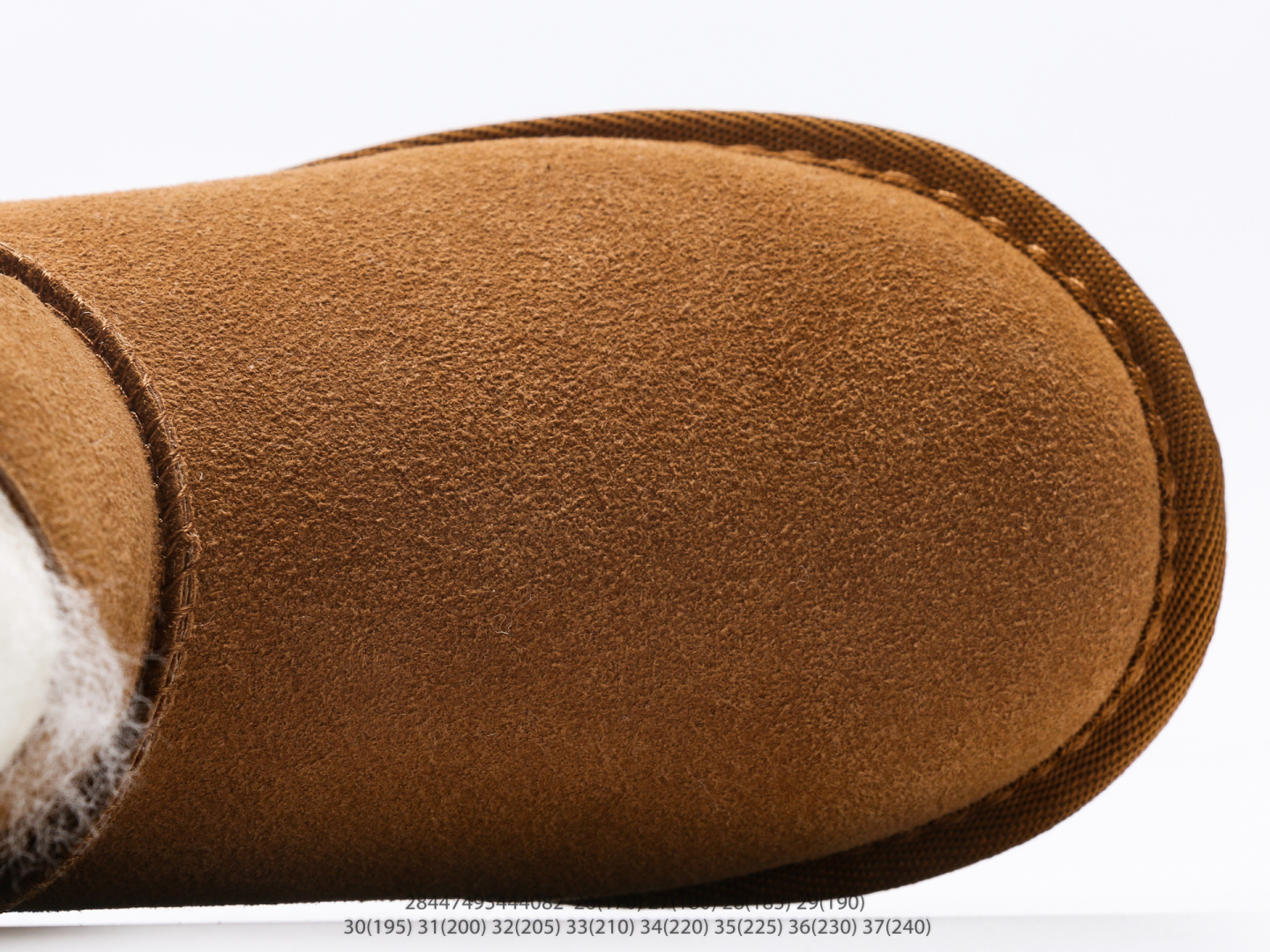 图片[8]-童鞋 UGG Tasman 冬季女士厚底雪地靴 注意：图下方显示为实际脚长，单位毫米[手工测量，可能存在5毫米左右的误差] #28447495444082-选品中心