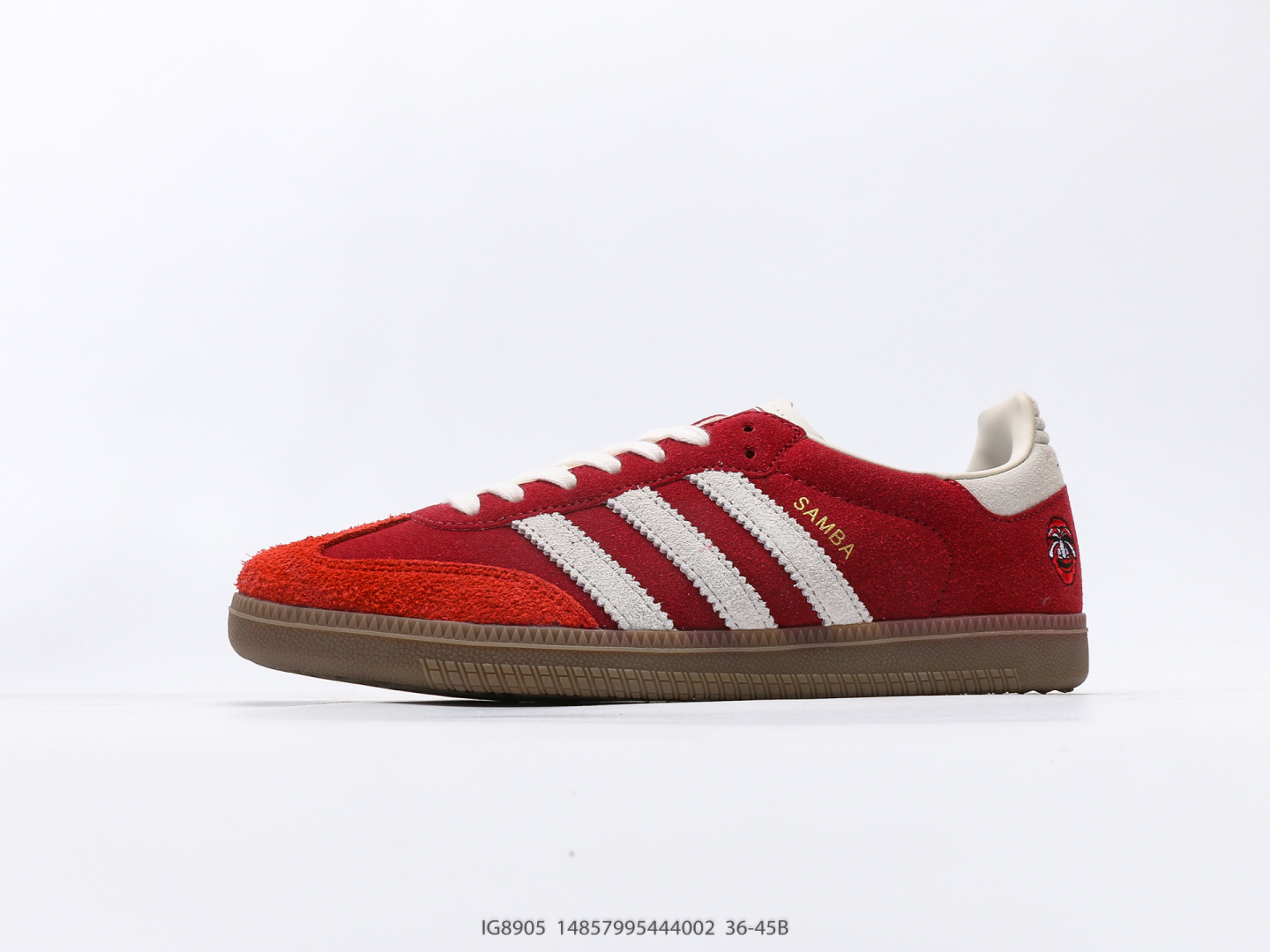 A90 ADIDAS ADIDAS ADDIS Samba OG Retro Retro Producto retro Retro Samban Este zapato samba muestra artesanía de alta calidad con costura decorativa de súper cerraduras y sensación sin costuras de forma suave, suave de cuero e icónica 3 rayas completadas con la apariencia exquisita y los zapatos de co -cuerpo regulares, con Velvet Velvet. plantillas, suelas de goma para disfrutar de la suavidad de la manga de ortodoncia.