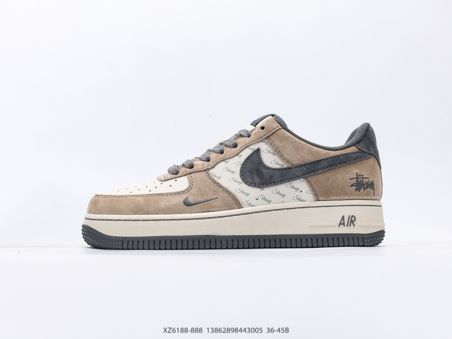 N240 Nike Air Force 1 ‘07 Air Force No. 1 Sneakers de bajo ocio. El rendimiento de amortiguación suave y elástica y el excelente diseño de entresuela, la combinación de apariencia retro y moderna, ha creado un tamaño de fuerza 1 que ha barrido el mundo durante más de 30 años: 36 36.5 37.5 38.5 39 40 40 42 42.5 43 44 45 Número de elemento: XZ6188 -888#13862898443005