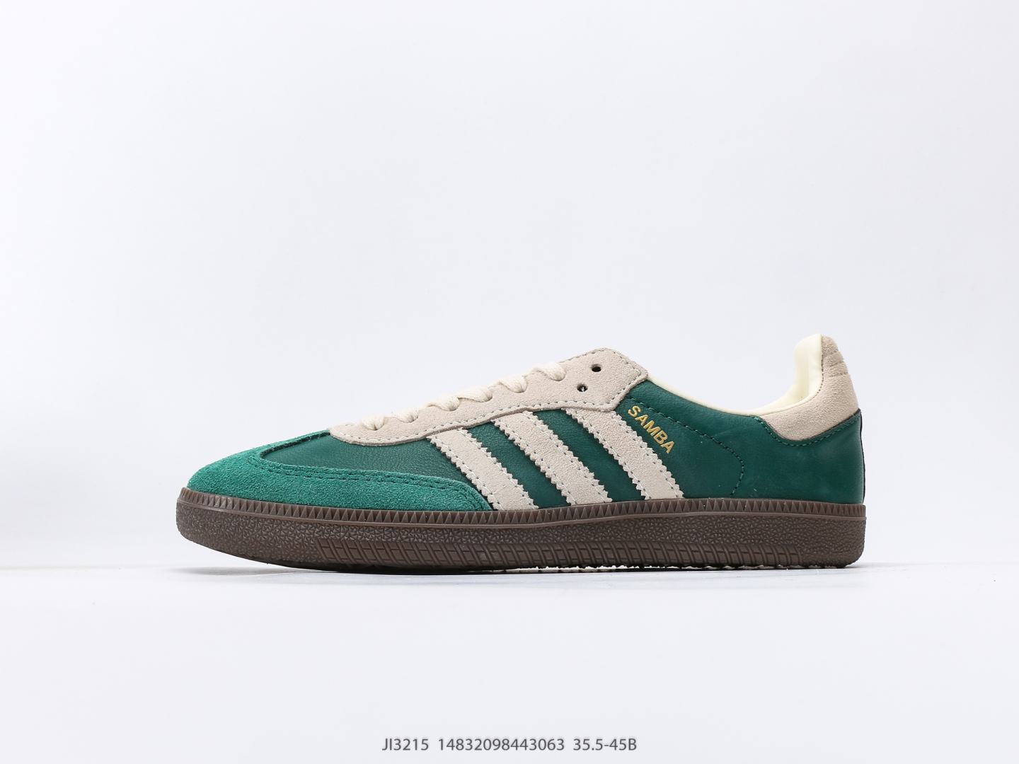 Adidas AD Original Samba OG Vintage Classic Lightweight Cricket Shoes Esta samba muestra una artesan