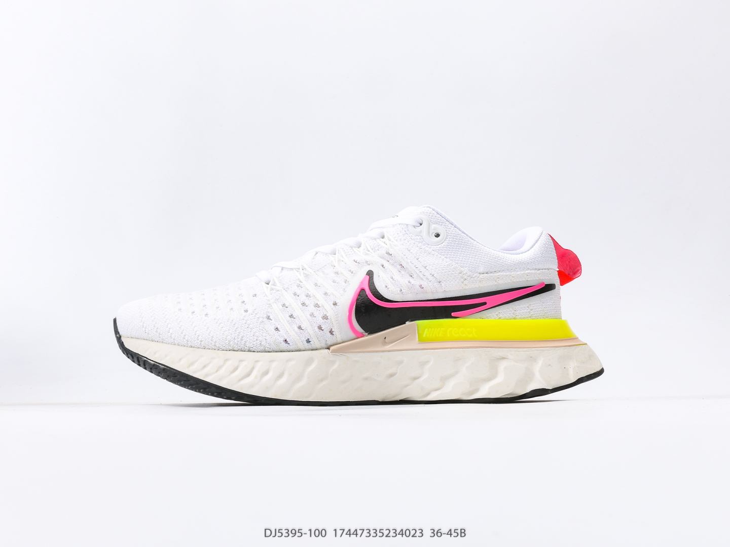 N150 Nike React Infinity Run FK 3 RIYA Funcional Enfermedad de viento Serie de velocidad fuera de la carretera zapatos deportivos casuales. El lanzamiento del nuevo producto, la versión de combinación original de versión correcta oficial.  36 36.5 37.5 38 38.5 39 40 40.5 41 42 42.5 43 44 45  DJ5395-100 #17447335234023