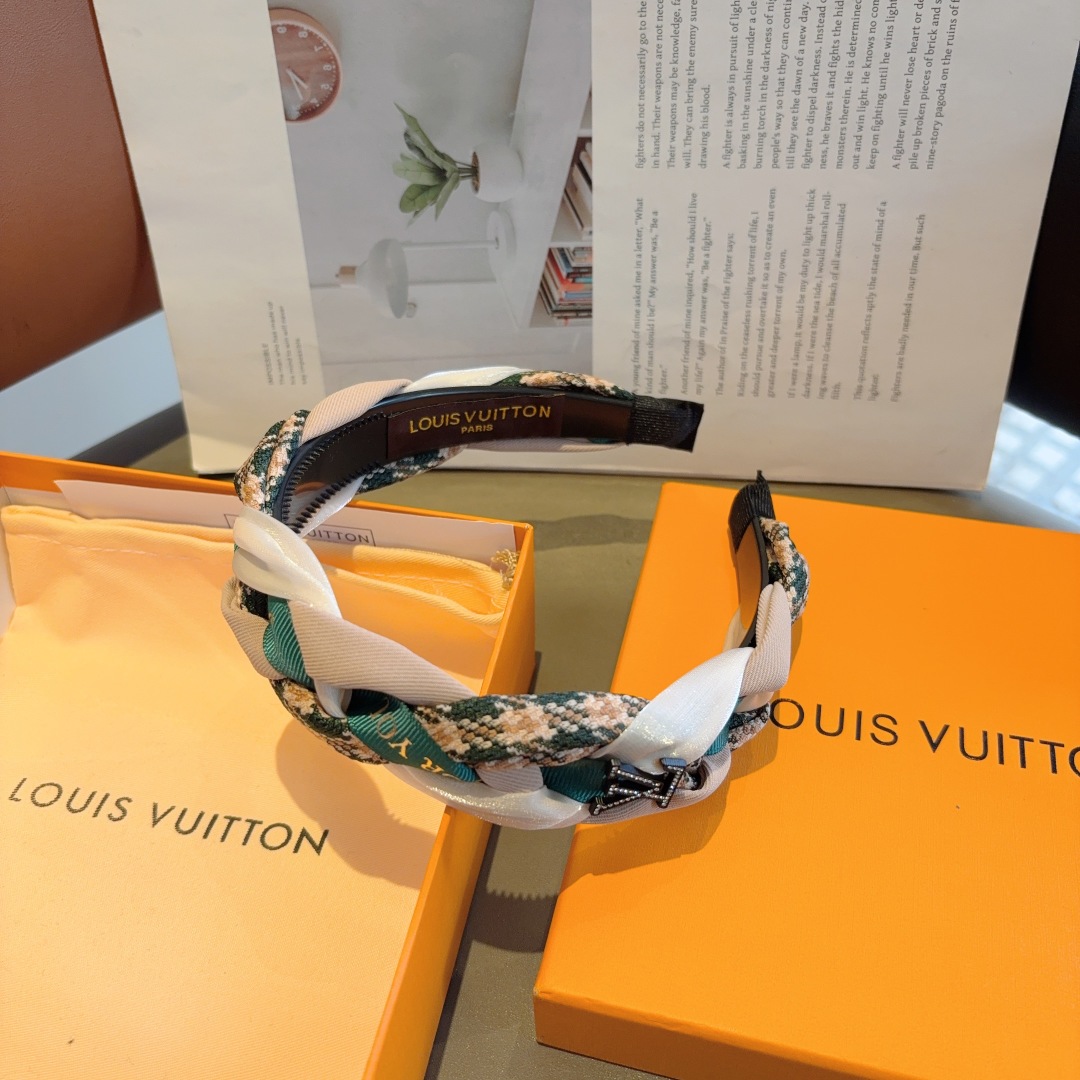 配包装
LV 路易威登 经典新款发箍，时尚头箍，网红最新款来袭💕时尚百搭