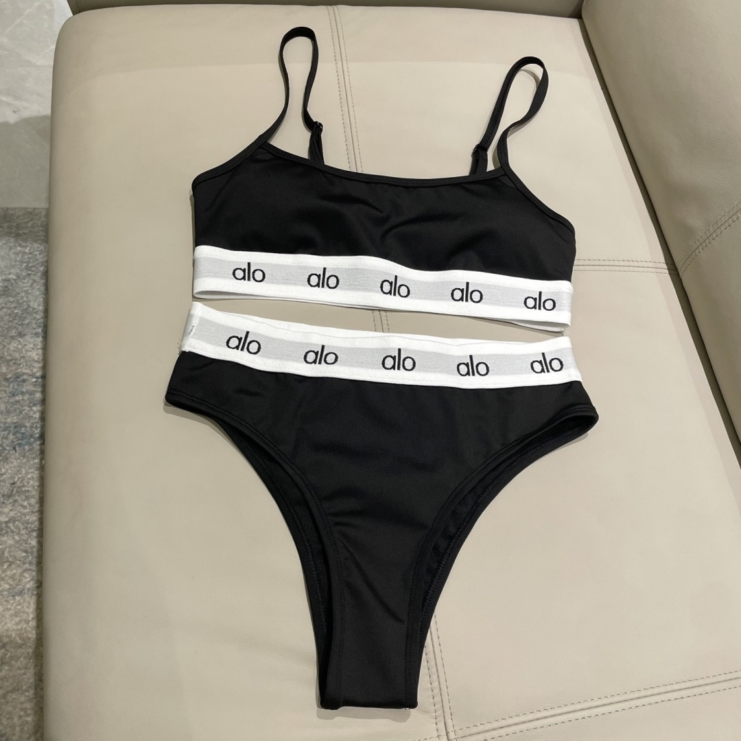 alo新款比基尼泳衣 实物真的超级美😍😍适合多种场景的游泳衣🏊‍♀️海边 游泳池 温泉 水上乐园 漂流都