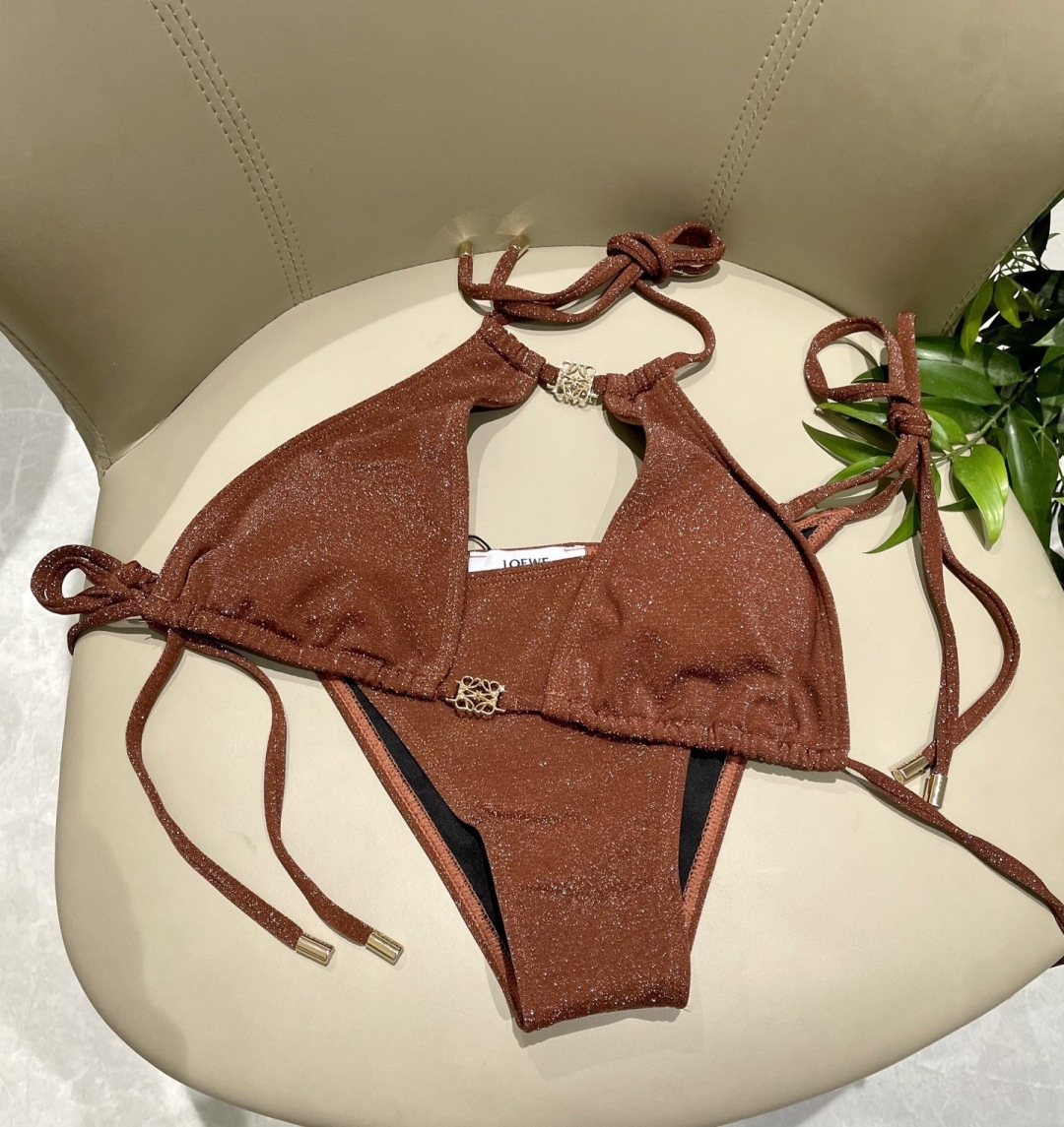 罗意威新款比基尼泳衣  定制对吧版五金 😍🥰适合多种场景的游泳衣🏊‍♀️海边 游泳池 温泉 水上乐园 漂