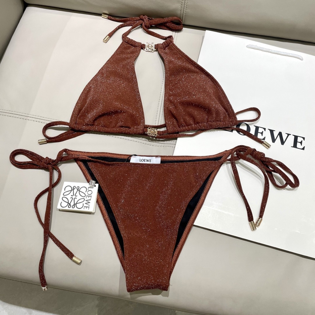 罗意威新款比基尼泳衣  定制对吧版五金 😍🥰适合多种场景的游泳衣🏊‍♀️海边 游泳池 温泉 水上乐园 漂