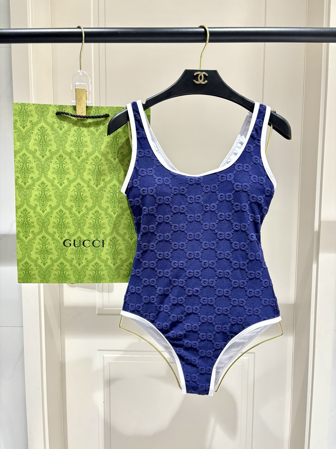 Gucci新款泳衣 印花适合多种场景的游泳衣🏊‍♀️海边 游泳池 温泉 水上乐园 漂流都可以😌内搭也完全
