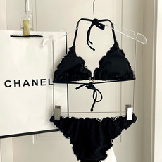 Chanel新款比基尼泳衣😍🥰适合多种场景的游泳衣🏊♀️海边 游泳池 温泉 水上乐园 漂流都可以😌内搭 Chanel新款比基尼泳衣😍🥰适合多种场景的游泳衣🏊♀️海边 游泳池 温泉 水上乐园 漂流都可以😌内搭