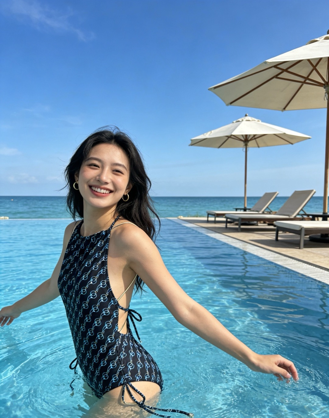 Gucci古奇新款泳衣👙❤️😍🥰适合多种场景的游泳衣🏊‍♀️海边 游泳池 温泉 水上乐园 漂流都可以😌内
