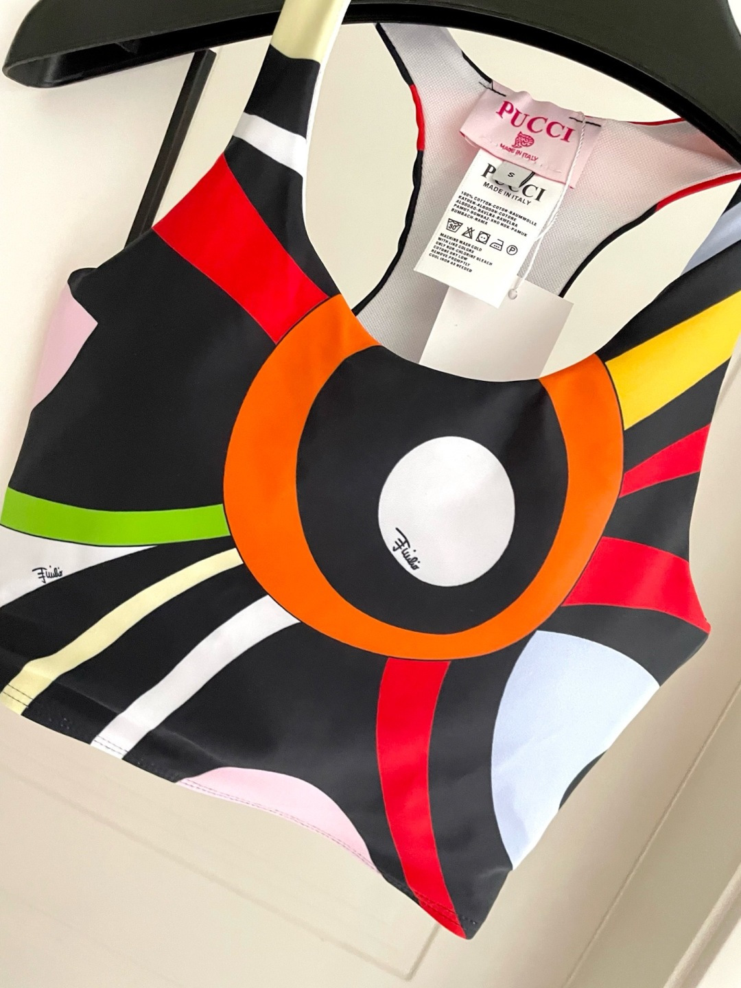 PUCCI新款高弹力健身长款瑜伽服运动套装~小背心➕修身提臀显瘦打底裤S M L Xl