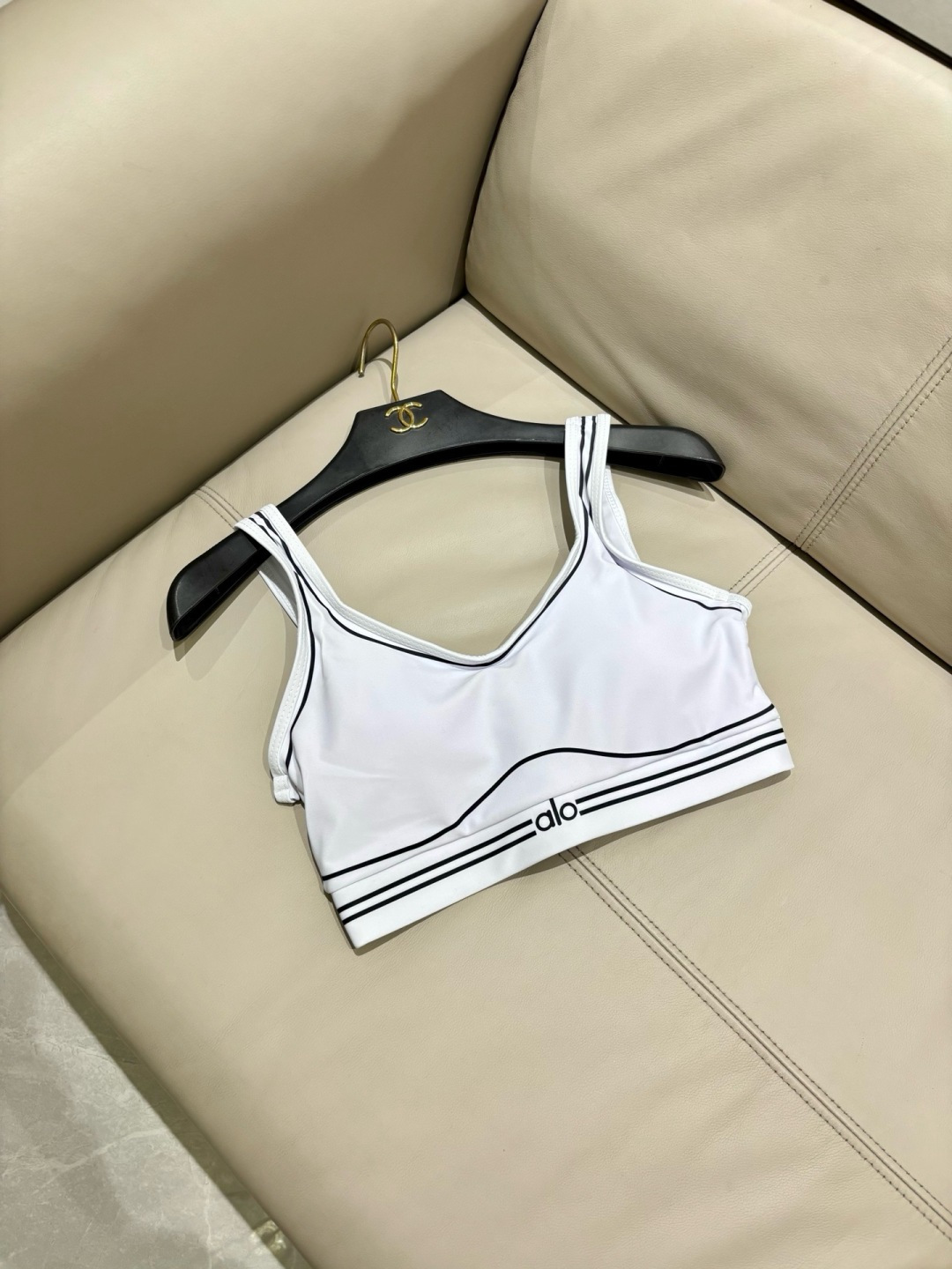 ALO新款高弹力健身长款瑜伽服运动套装~小背心➕修身提臀显瘦打底裤S M L Xl