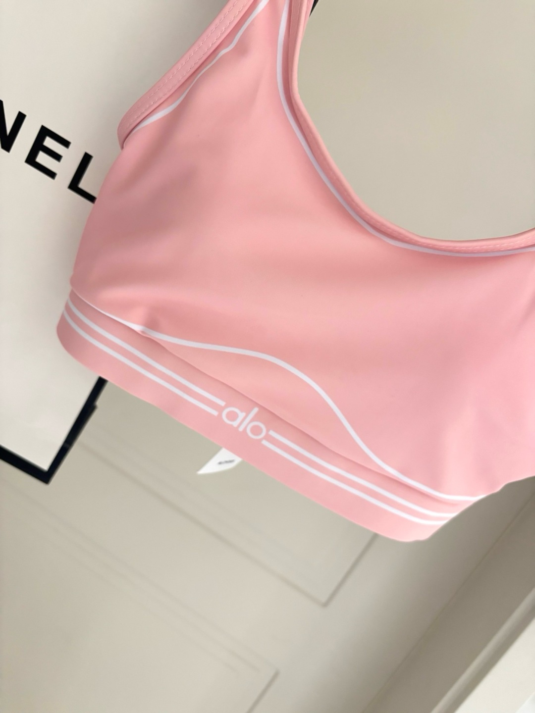 ALO新款高弹力健身长款瑜伽服运动套装~小背心➕修身提臀显瘦打底裤S M L Xl