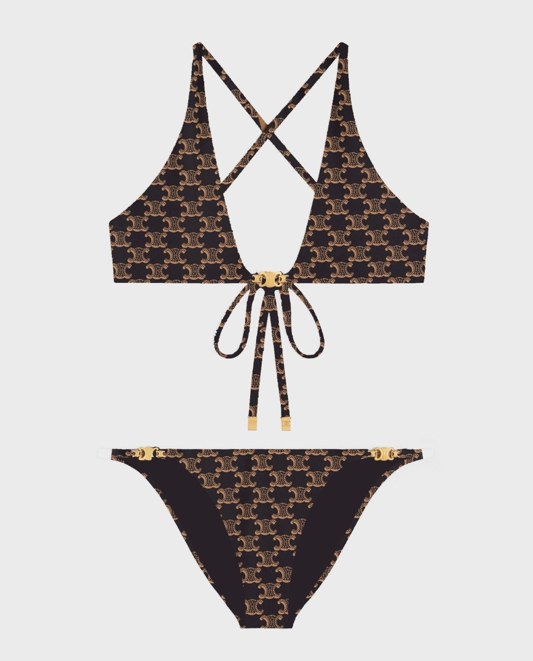 Celine专柜新款 对版五金😍🥰适合多种场景的游泳衣🏊♀️海边 游泳池 温泉 水上乐园 漂流都可以😌 Celine专柜新款 对版五金😍🥰适合多种场景的游泳衣🏊♀️海边 游泳池 温泉 水上乐园 漂流都可以😌