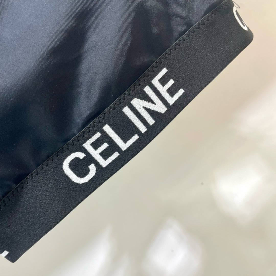 Celine新款紧身运动套装 高弹力修身长袖紧身衣上衣+松紧腰打底裤，瑜伽套装码数：SML Xl