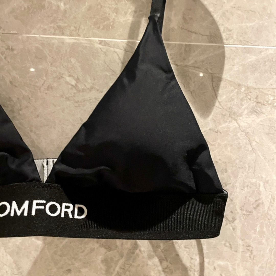 TOM FORD豹纹字母分体式泳衣 实物美翻了 小吊带设计➕短裤  码数：S M L Xl
