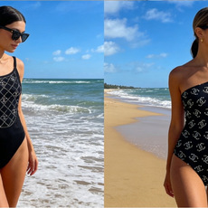 Chanel新款泳衣😍🥰适合多种场景的游泳衣🏊♀️海边 游泳池 温泉 水上乐园 漂流都可以😌内搭也完全 Chanel新款泳衣😍🥰适合多种场景的游泳衣🏊♀️海边 游泳池 温泉 水上乐园 漂流都可以😌内搭也完全