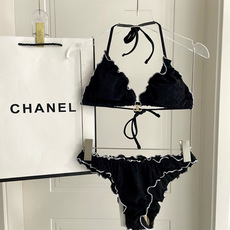 Chanel新款比基尼泳衣😍🥰适合多种场景的游泳衣🏊♀️海边 游泳池 温泉 水上乐园 漂流都可以😌内搭 Chanel新款比基尼泳衣😍🥰适合多种场景的游泳衣🏊♀️海边 游泳池 温泉 水上乐园 漂流都可以😌内搭