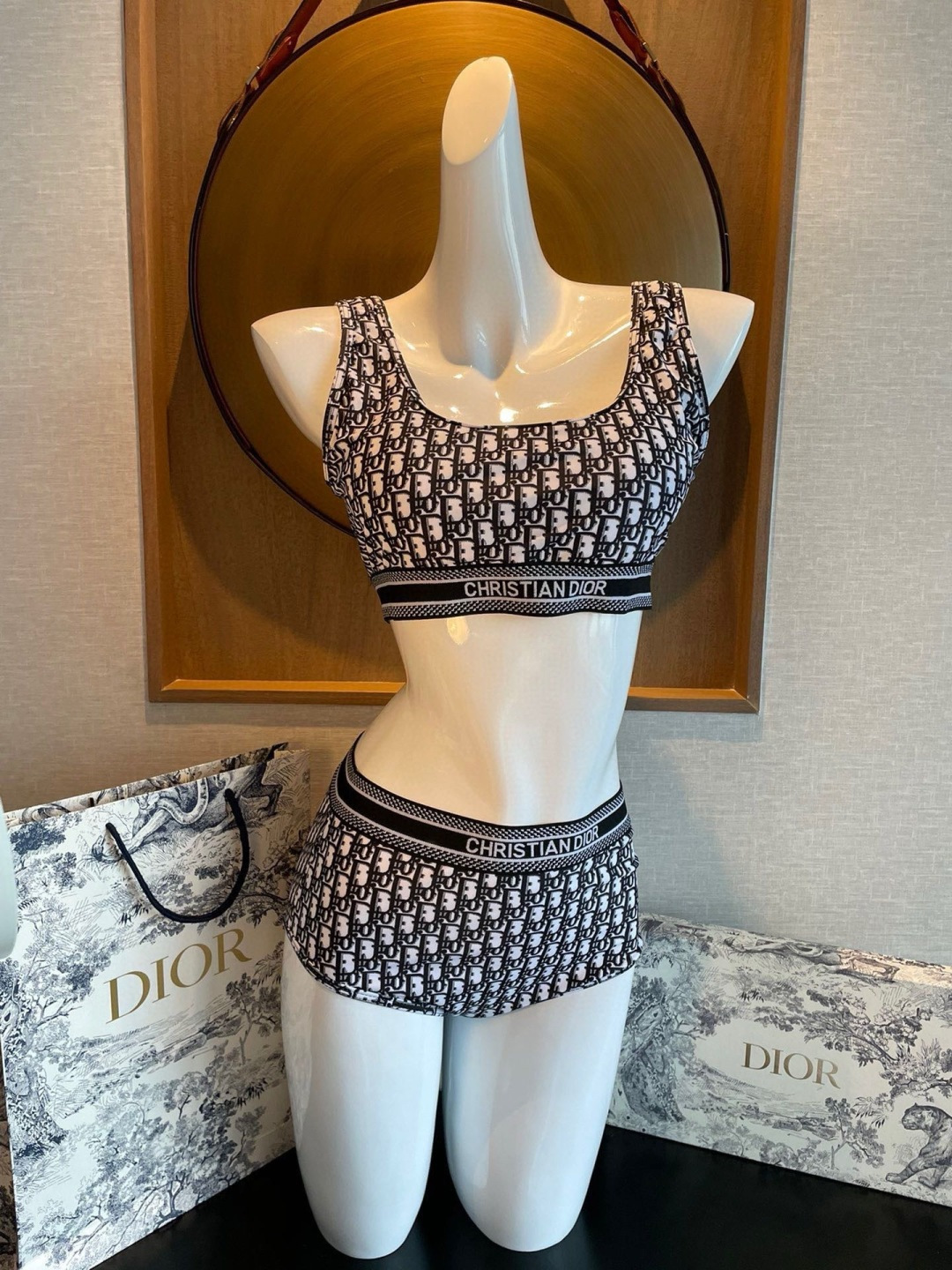 Dior swimsuit beachwear