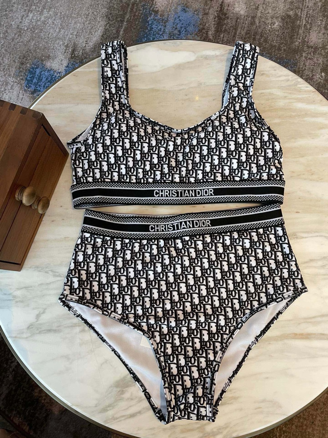 Dior swimsuit beachwear