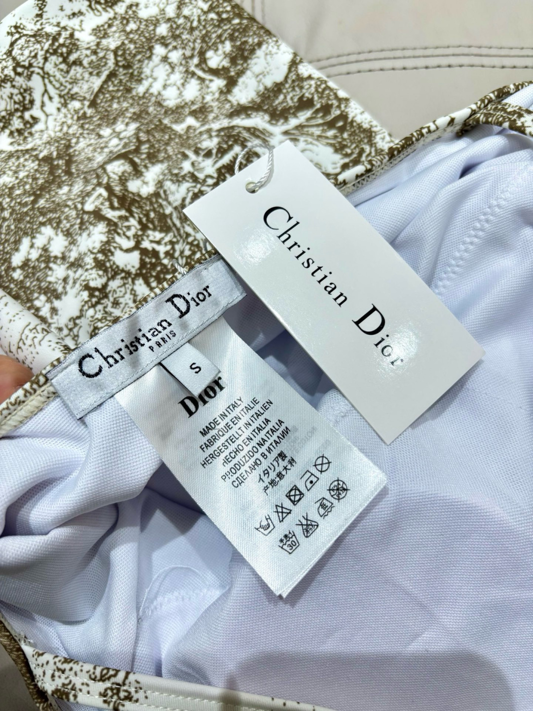Dior swimsuit beachwear
