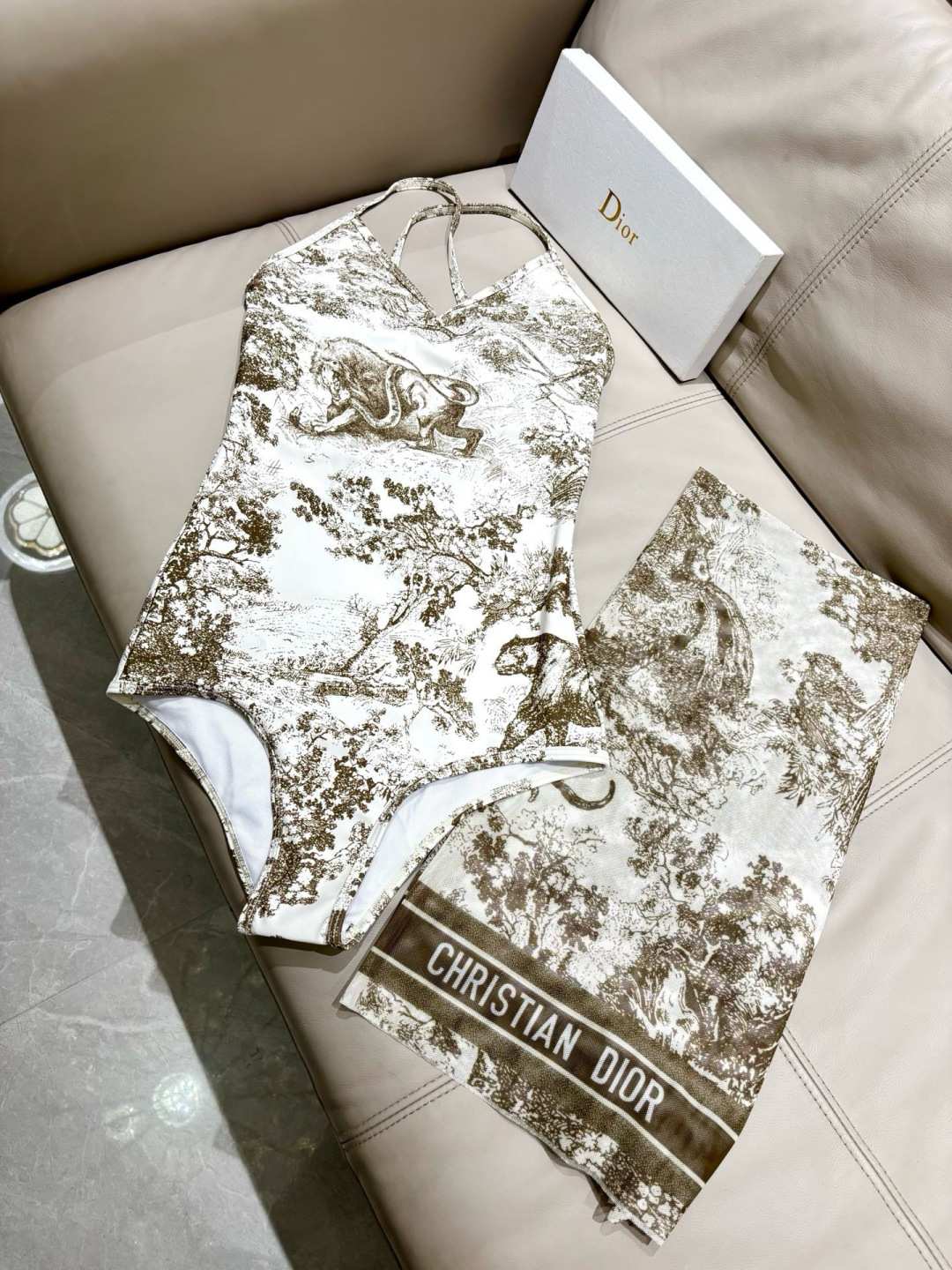 Dior swimsuit beachwear