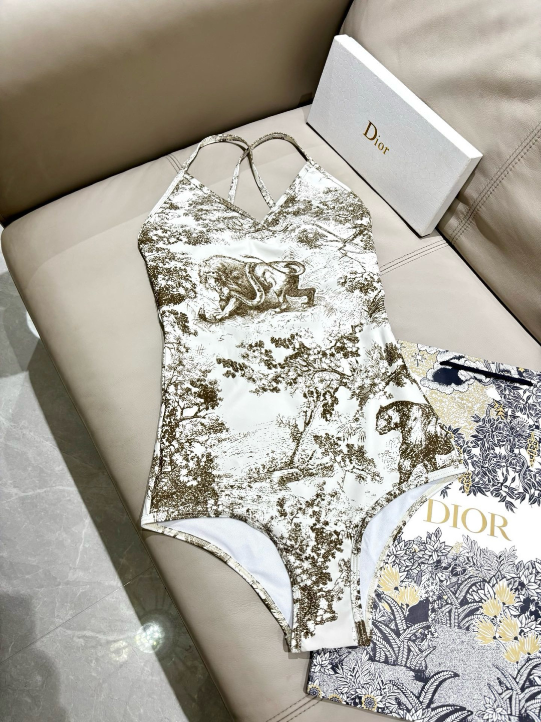 Dior swimsuit beachwear