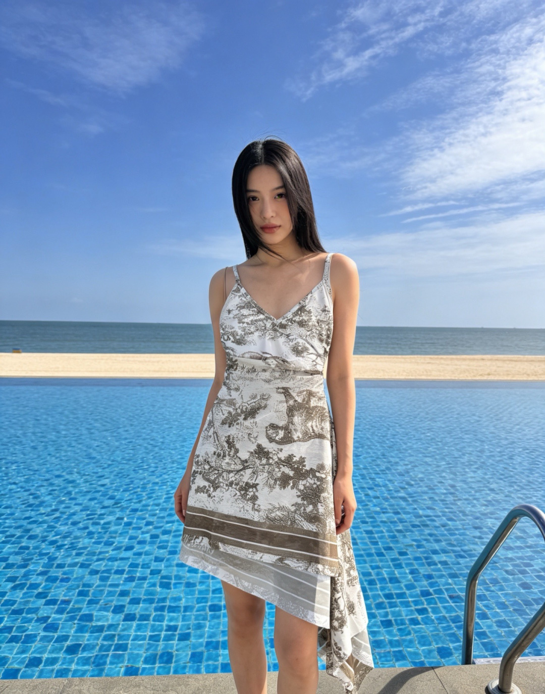 Dior swimsuit beachwear