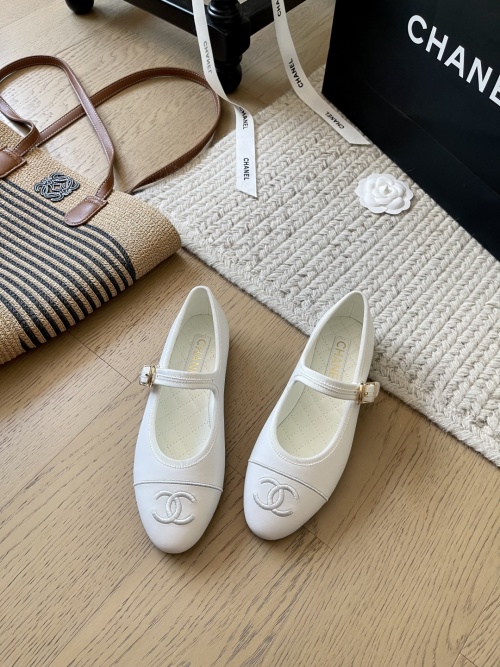 Chanel 25S Mary Jane Shoes, Elegant and Comfortable Ballet Flats 1 Chanel 25S Mary Jane Shoes, Elegant and Comfortable Ballet Flats
