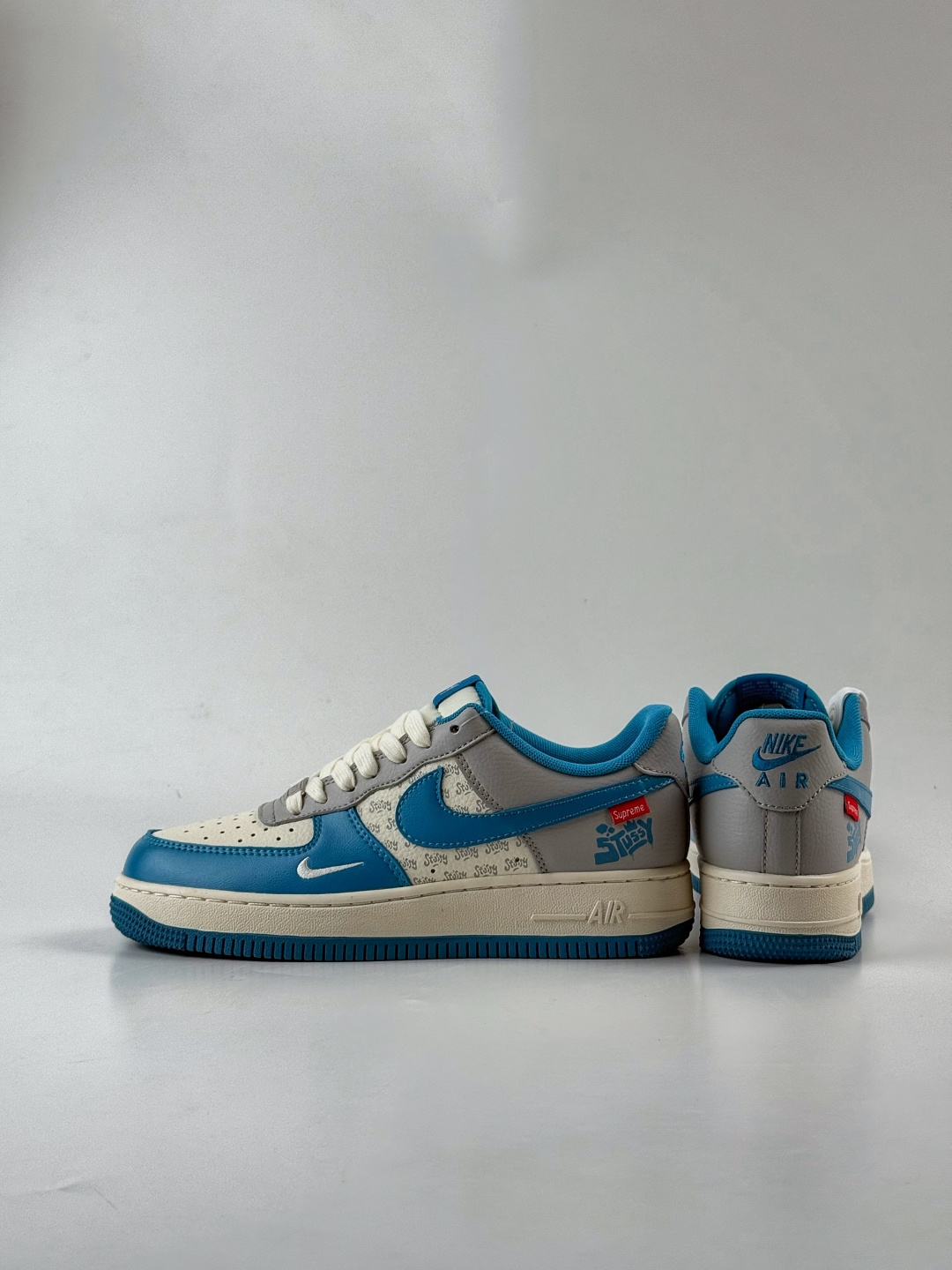 Nike Air Force 1 Low 07 x Stussy 蓝白小勾 XD2588-607