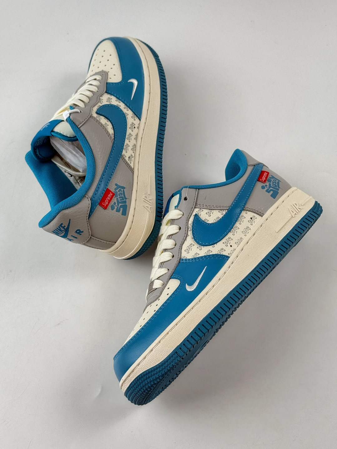 Nike Air Force 1 Low 07 x Stussy 蓝白小勾 XD2588-607