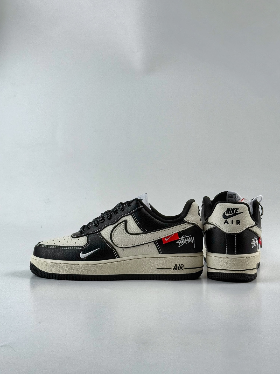 Nike Air Force 1 Low 07 x Stussy 黑白小勾满天星 DD1982-318