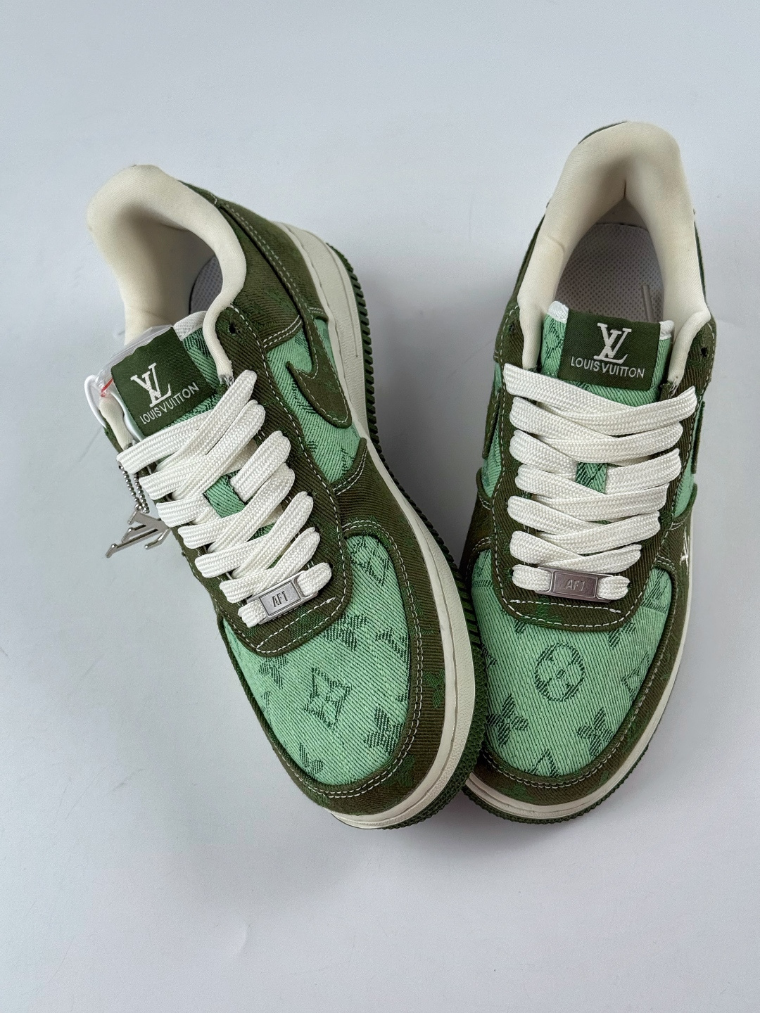 Nike Air Force 1 Low 07 x Louis Vuitton 绿白 YF9511-822