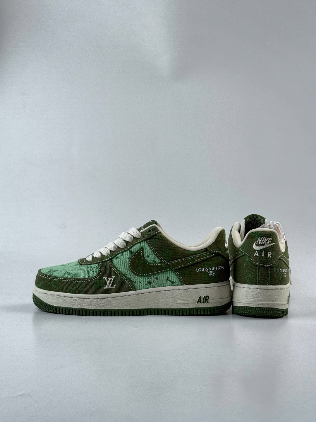 Nike Air Force 1 Low 07 x Louis Vuitton 绿白 YF9511-822