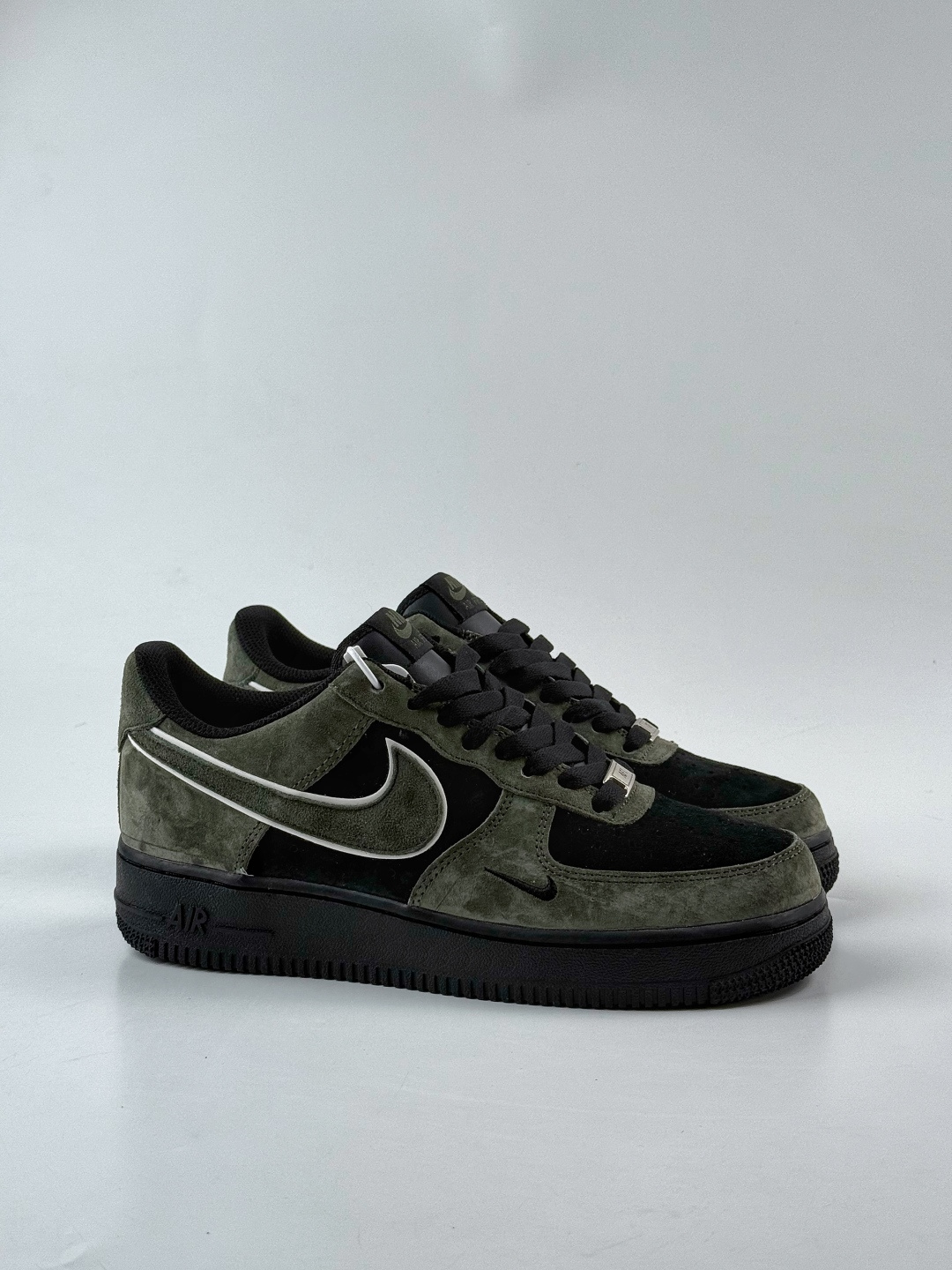 Nike Air Force 1 Low 07 绿黑小勾 ZH0316-132