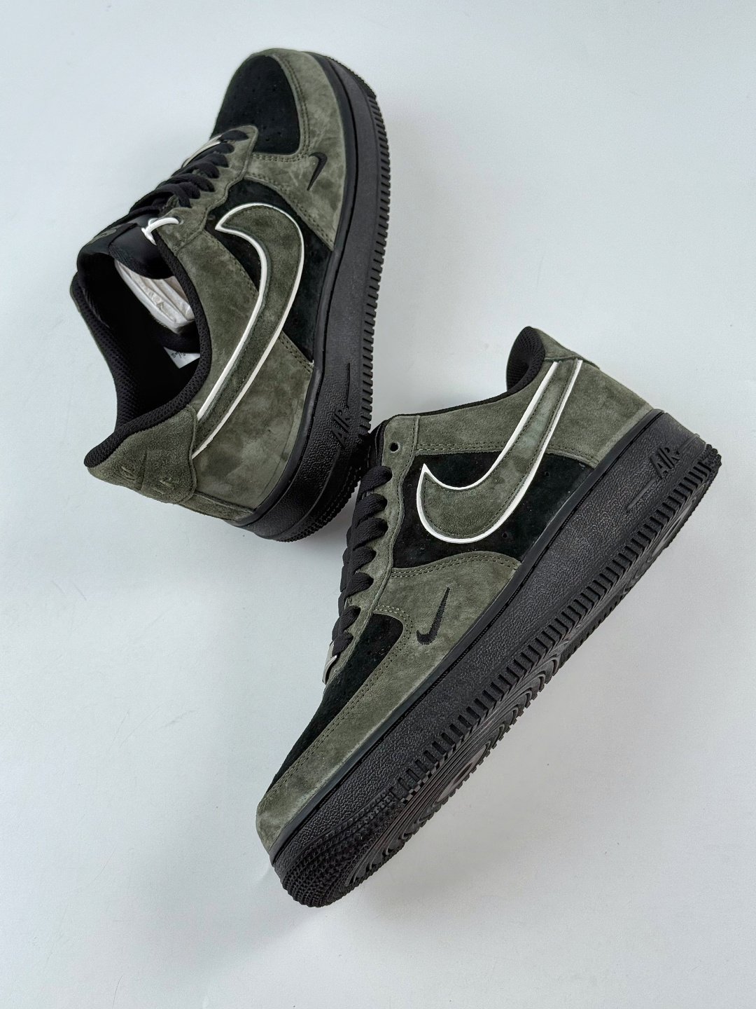 Nike Air Force 1 Low 07 绿黑小勾 ZH0316-132