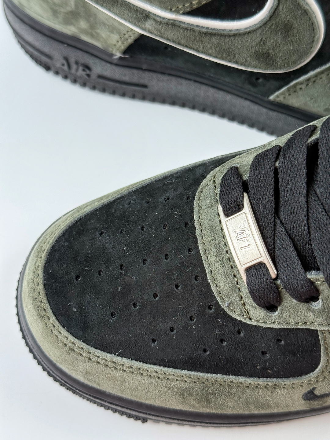 Nike Air Force 1 Low 07 绿黑小勾 ZH0316-132