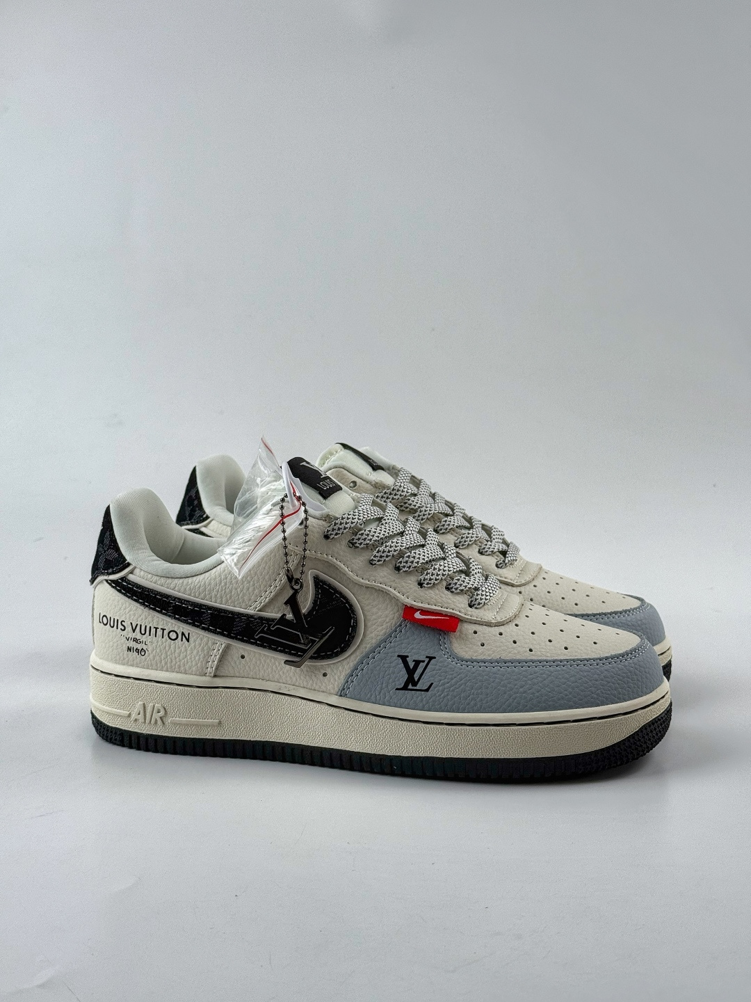 Nike Air Force 1 Low 07 x Louis Vuitton 灰白满天星 DD1982-320