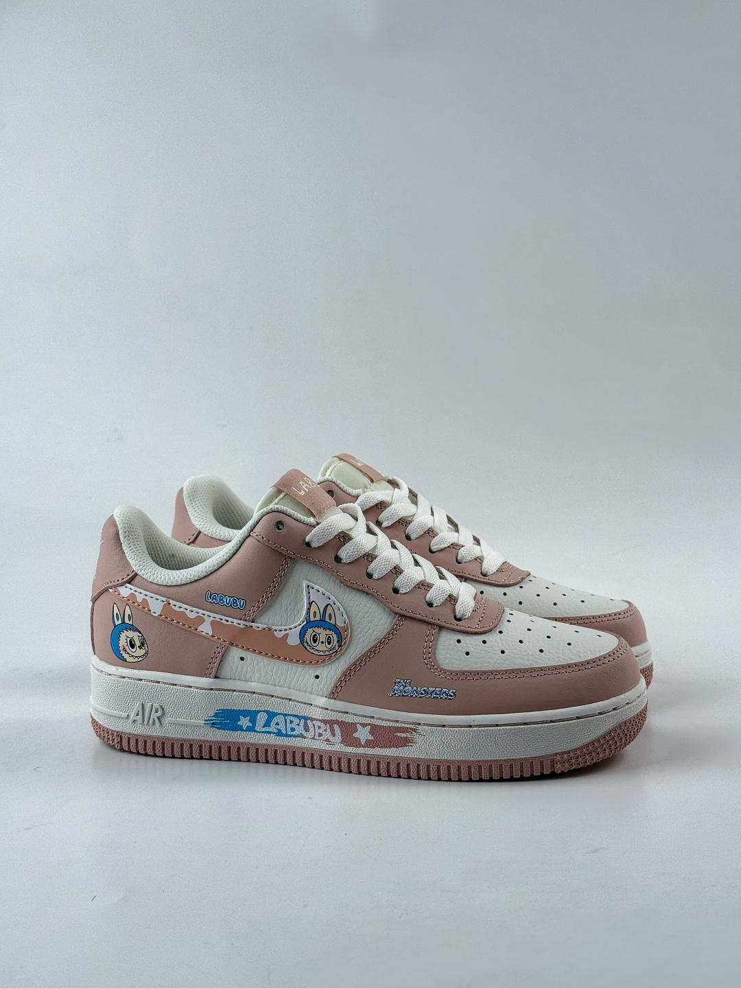 220 Nike Air Force 1 Low 07 x LABUBU 粉白 KJ5188-005