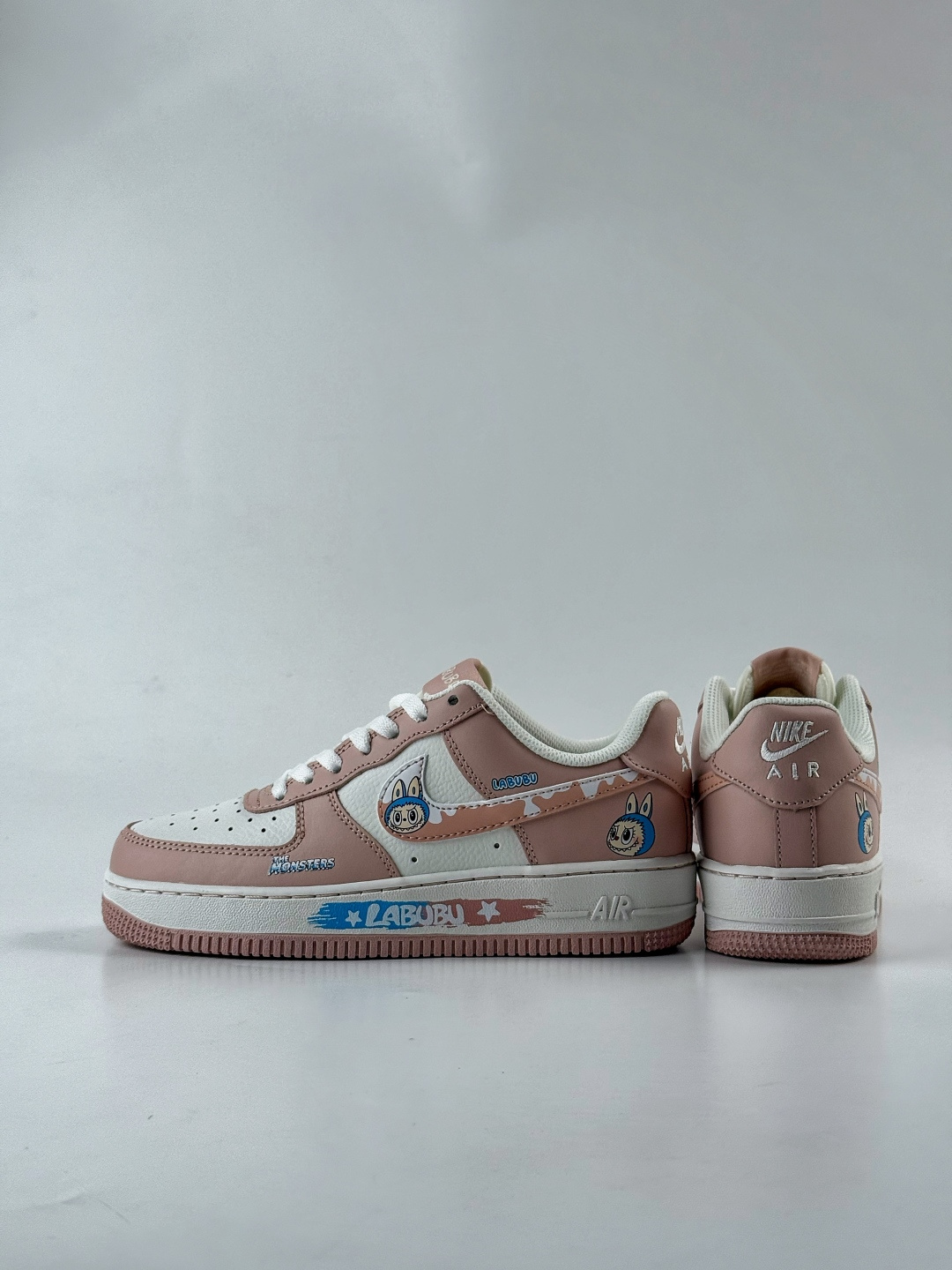 220 Nike Air Force 1 Low 07 x LABUBU 粉白 KJ5188-005