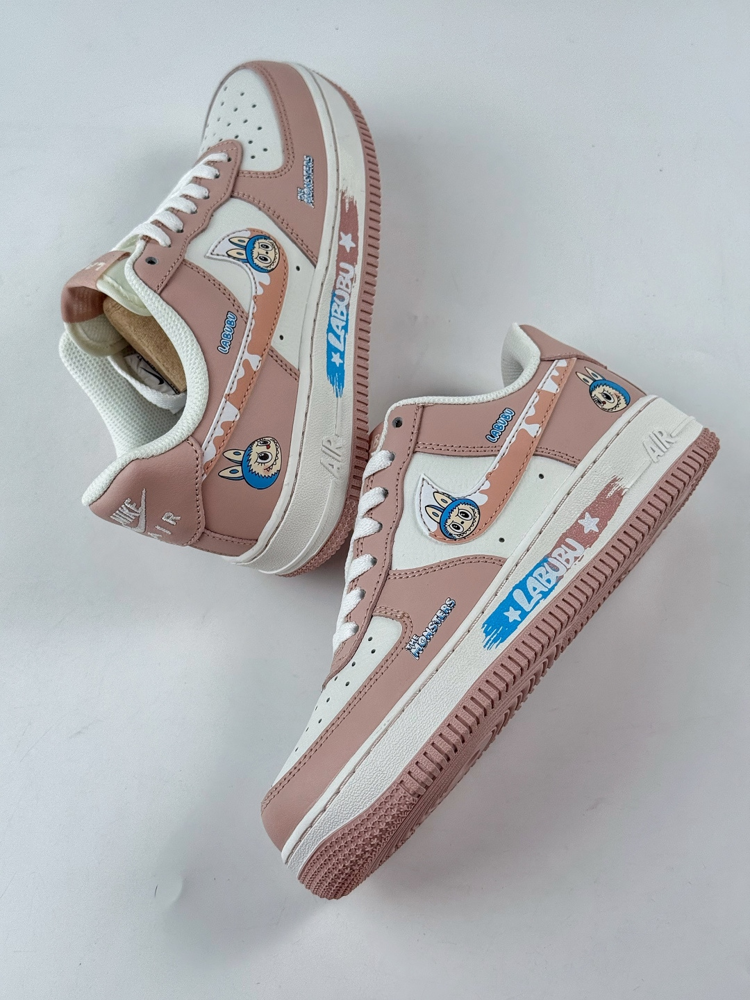 220 Nike Air Force 1 Low 07 x LABUBU 粉白 KJ5188-005