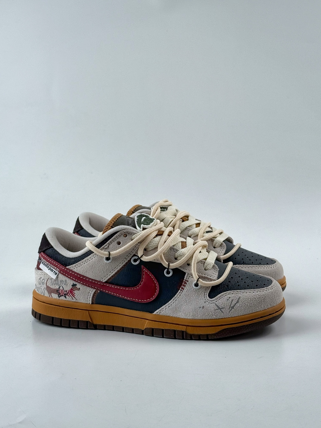 230 NIKE SB Dunk Low 野兔 豆柴咖啡 德美拉 灰棕红 HQ3459-212