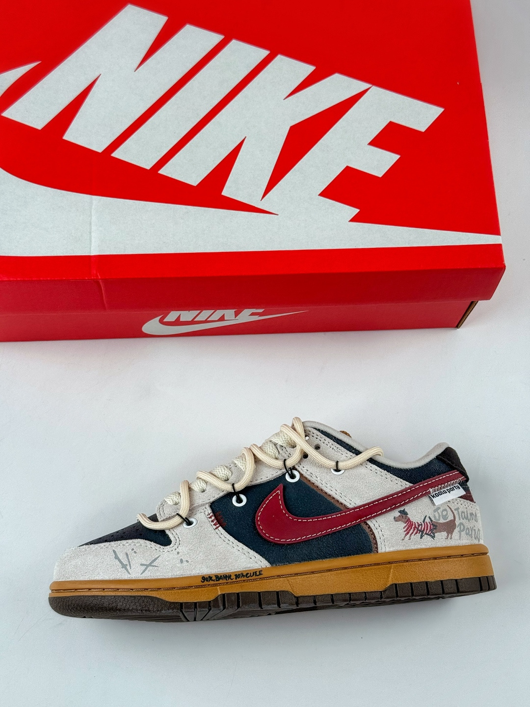 230 NIKE SB Dunk Low 野兔 豆柴咖啡 德美拉 灰棕红 HQ3459-212