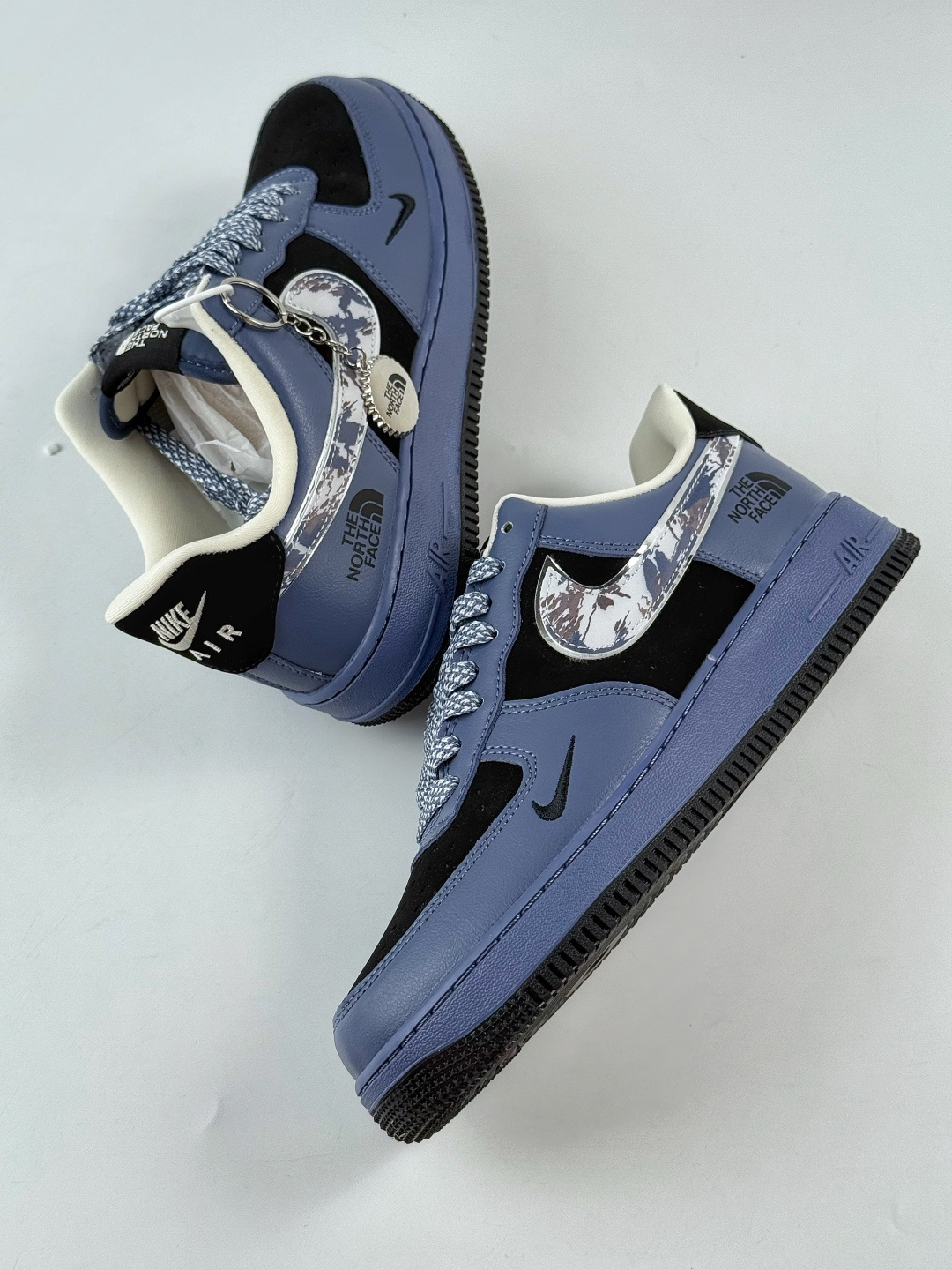 210 Nike Air Force 1 Low 07 x The North Face 蓝黑小勾满天星 KJ1688-018