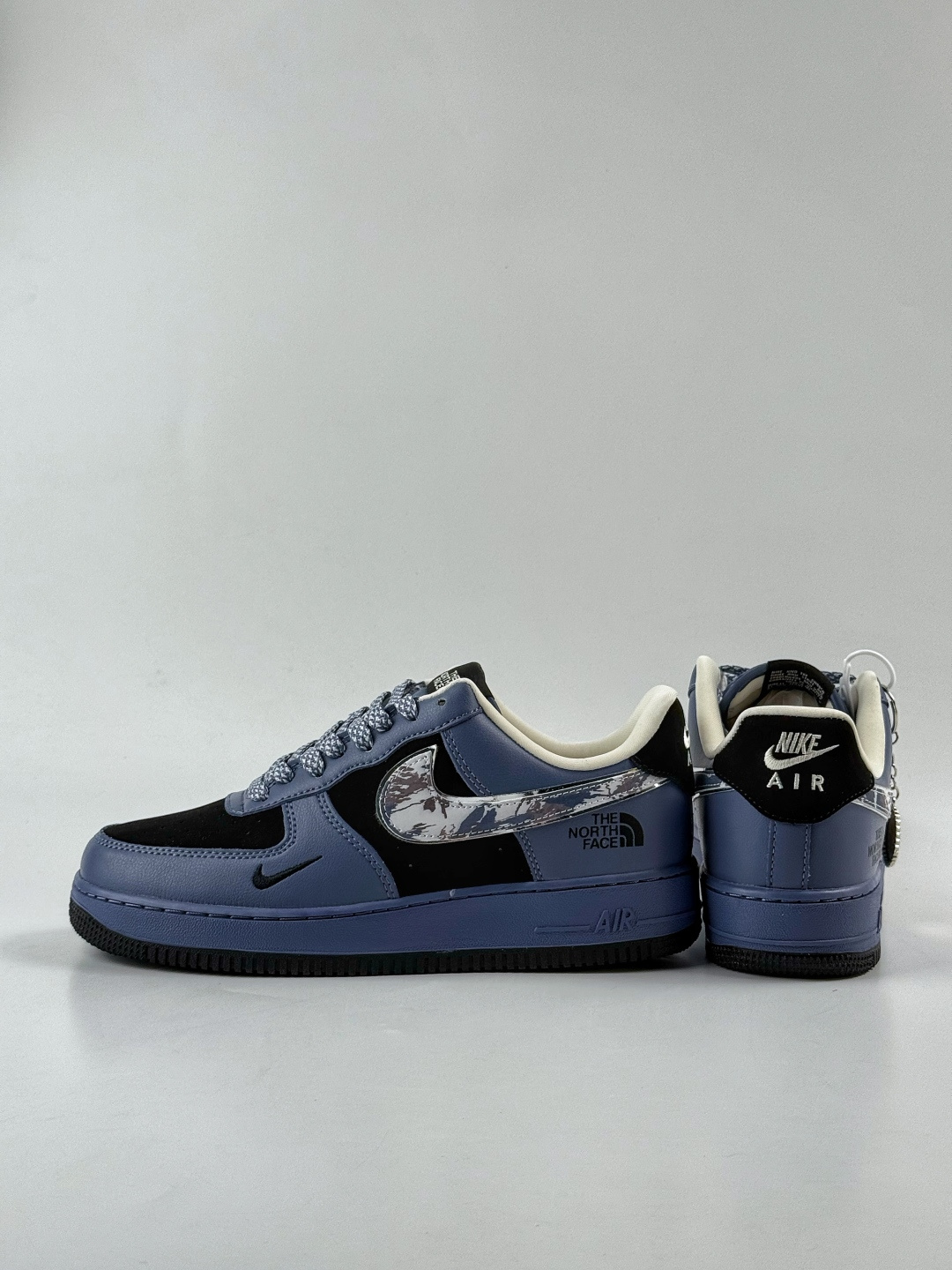 210 Nike Air Force 1 Low 07 x The North Face 蓝黑小勾满天星 KJ1688-018