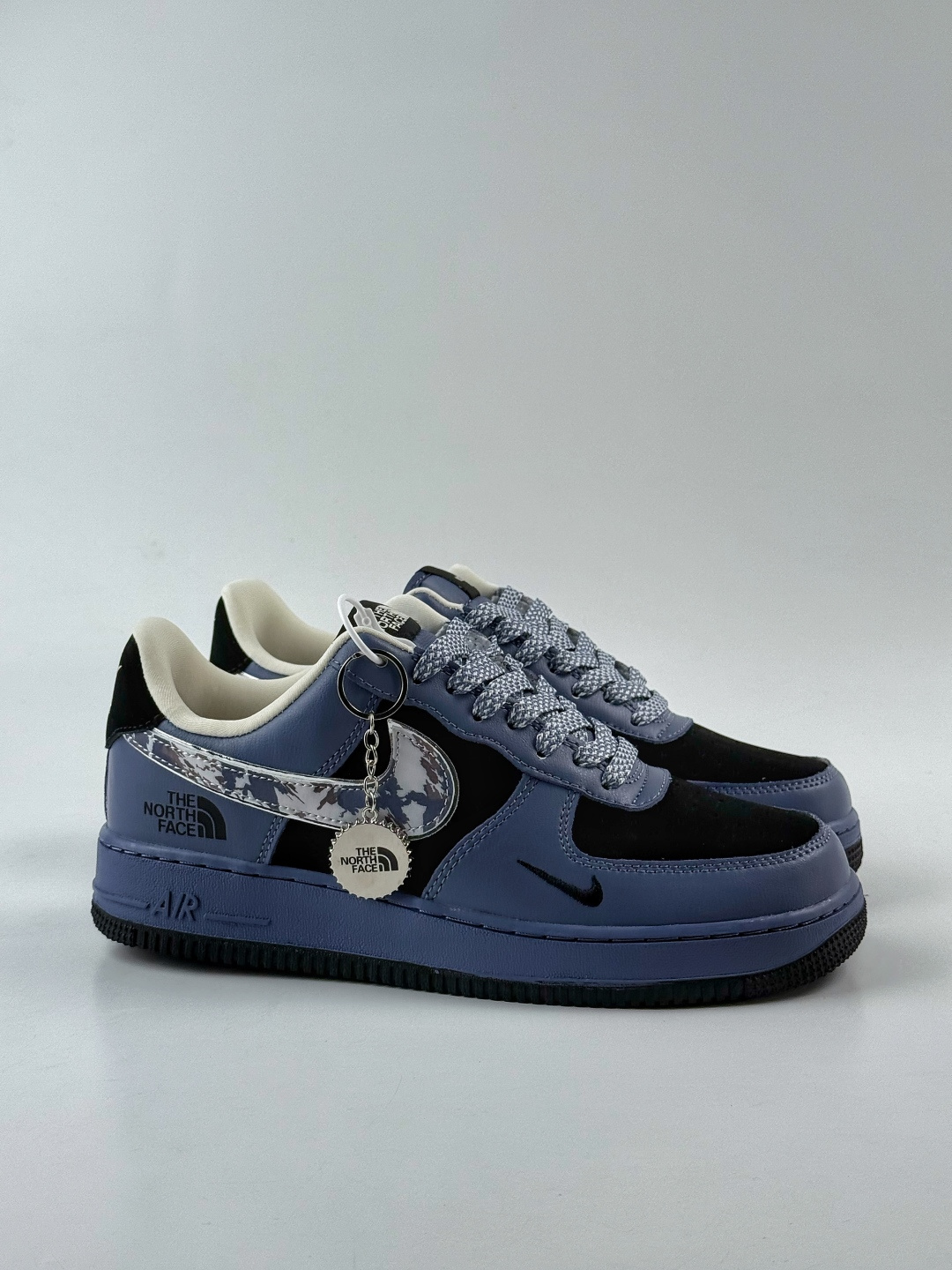 210 Nike Air Force 1 Low 07 x The North Face 蓝黑小勾满天星 KJ1688-018