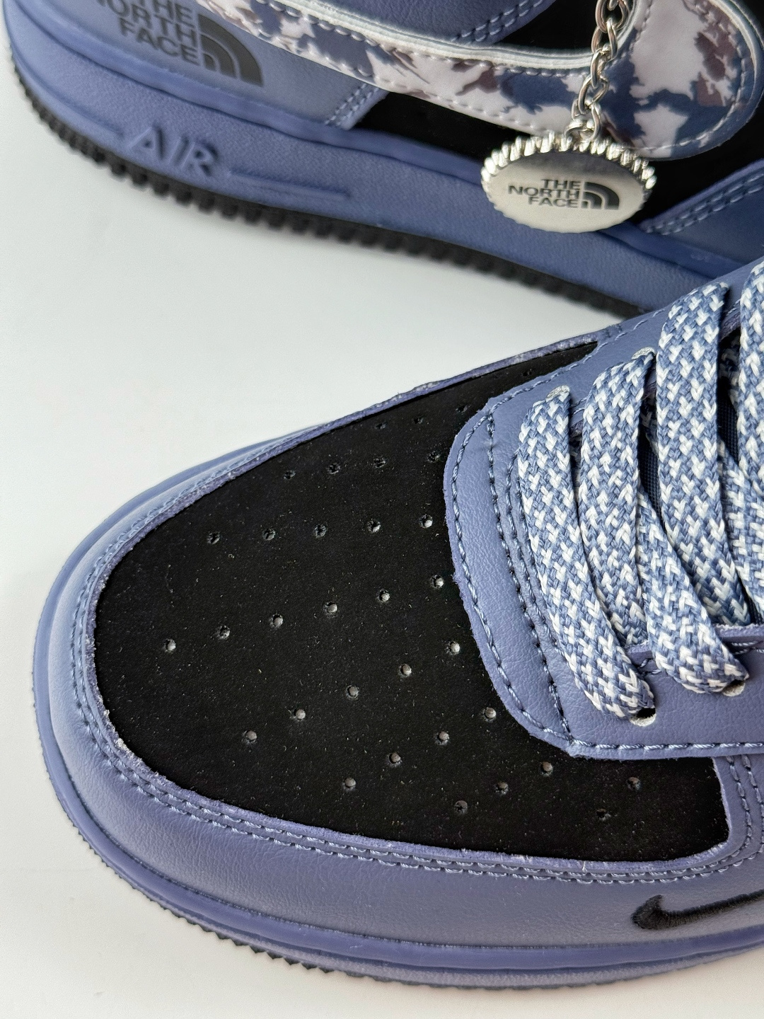 210 Nike Air Force 1 Low 07 x The North Face 蓝黑小勾满天星 KJ1688-018